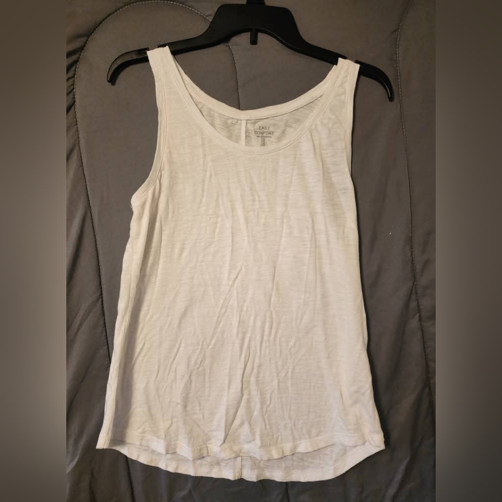 White Sleeveless Top
